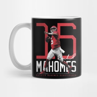 Patrick Mahomes Kansas City Bold Number Mug